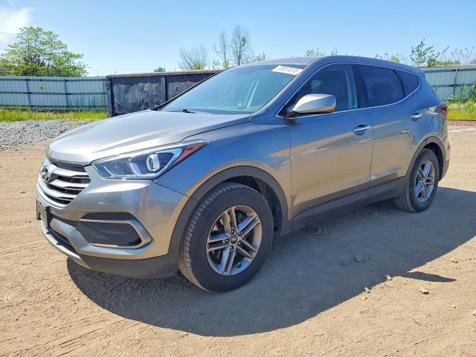 2018 Hyundai Santa fe VIN 5NMZTDLB0JH065547 COPART salvage auction — MINOR DENT/SCRATCHES, Oh - Certificate Of Title, sold $2,500 on 2026-07-02 (photo 1)