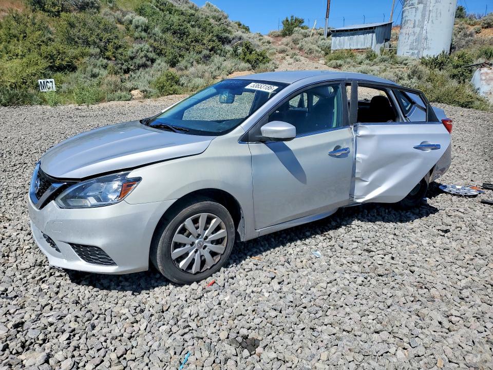 2017 Nissan VIN 3N1AB7APXHY261546 COPART salvage auction — SIDE, Nv - Salvage Title, sold $875 on 2026-07-02 (photo 1)