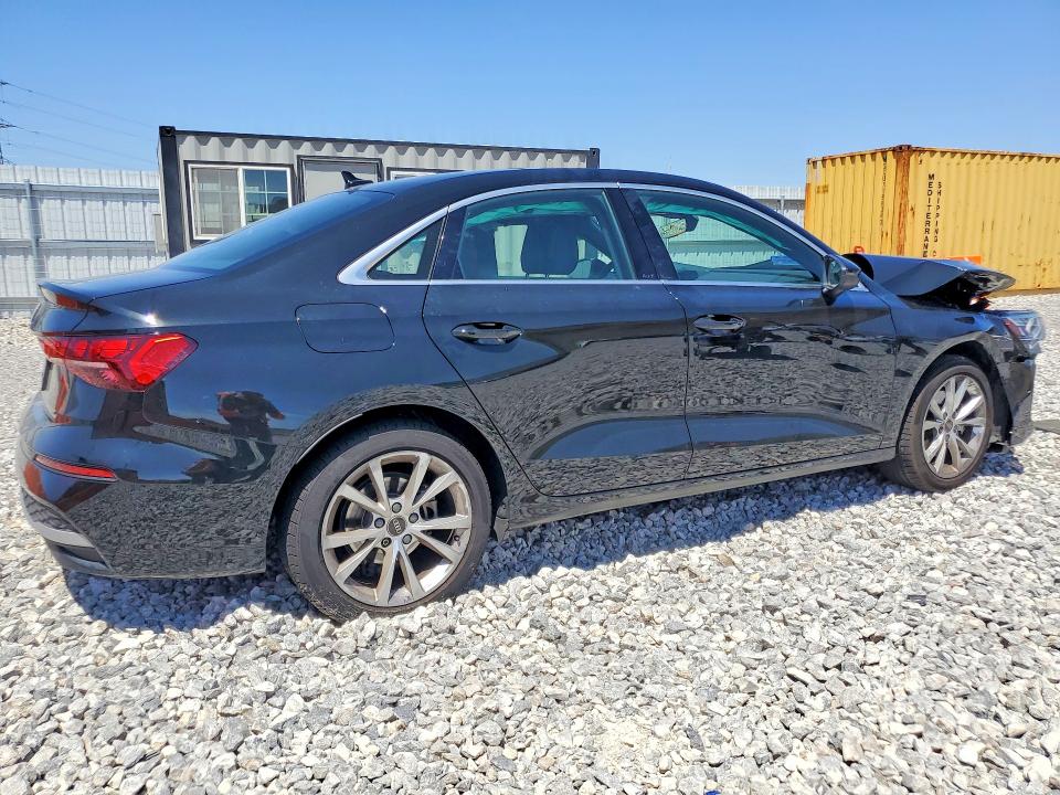2025 Audi A3 VIN WAUGUDGYXSA040747 COPART salvage auction — FRONT END, Id - Salvage Certificate Of Title, sold $3,950 on 2026-07-20 (photo 3)