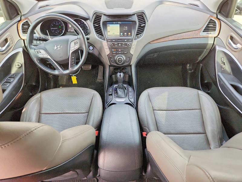 2018 Hyundai Santa fe VIN 5XYZW4LA4JG554218 COPART salvage auction — FRONT END, Tx - Salvage Vehicle Title, sold $4,500 on 2026-07-23 (photo 8)