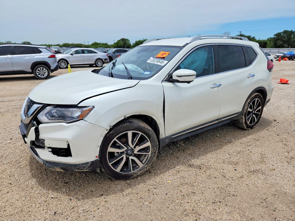 2020 Nissan Rogue VIN 5N1AT2MT1LC769861 COPART salvage auction — FRONT END, Tx - Salvage Vehicle Title, sold $3,150 on 2026-07-02 (photo 1)