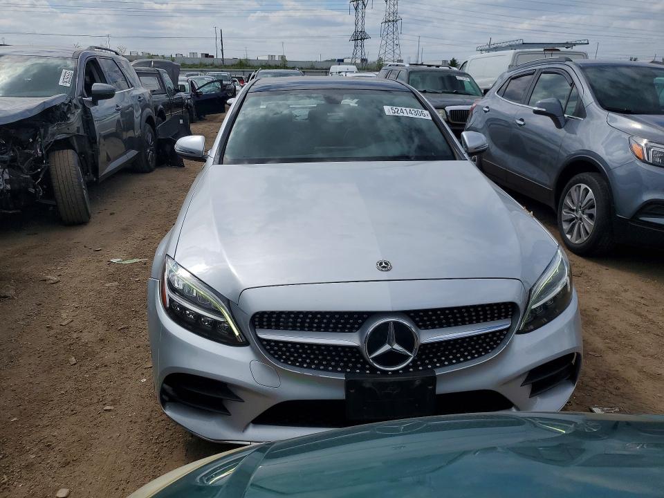 2021 Mercedes-benz C-klasse VIN W1KWF8EB3MR628918 COPART salvage auction — REAR END, Il - Salvage Certificate, sold $8,000 on 2026-07-28 (photo 5)