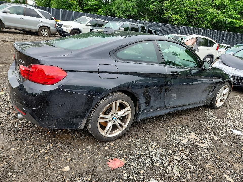2016 BMW 4er VIN WBA3R5C51GK374443 COPART salvage auction — UNDERCARRIAGE, Md - Cert Of Salvage > 75% Damage, sold $6,400 on 2026-07-07 (photo 3)