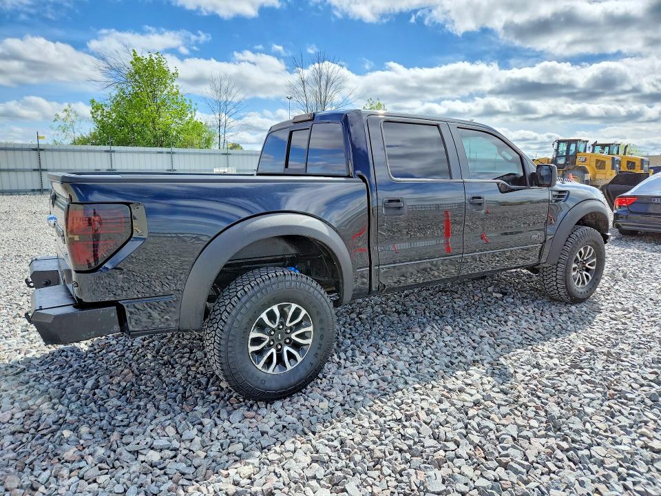 2013 Ford F-150 lightning VIN 1FTFW1R6XDFA66712 COPART salvage auction — MINOR DENT/SCRATCHES, MI - CERTIFICATE OF TITLE (P), sold $11,200 on 2026-07-27 (photo 3)
