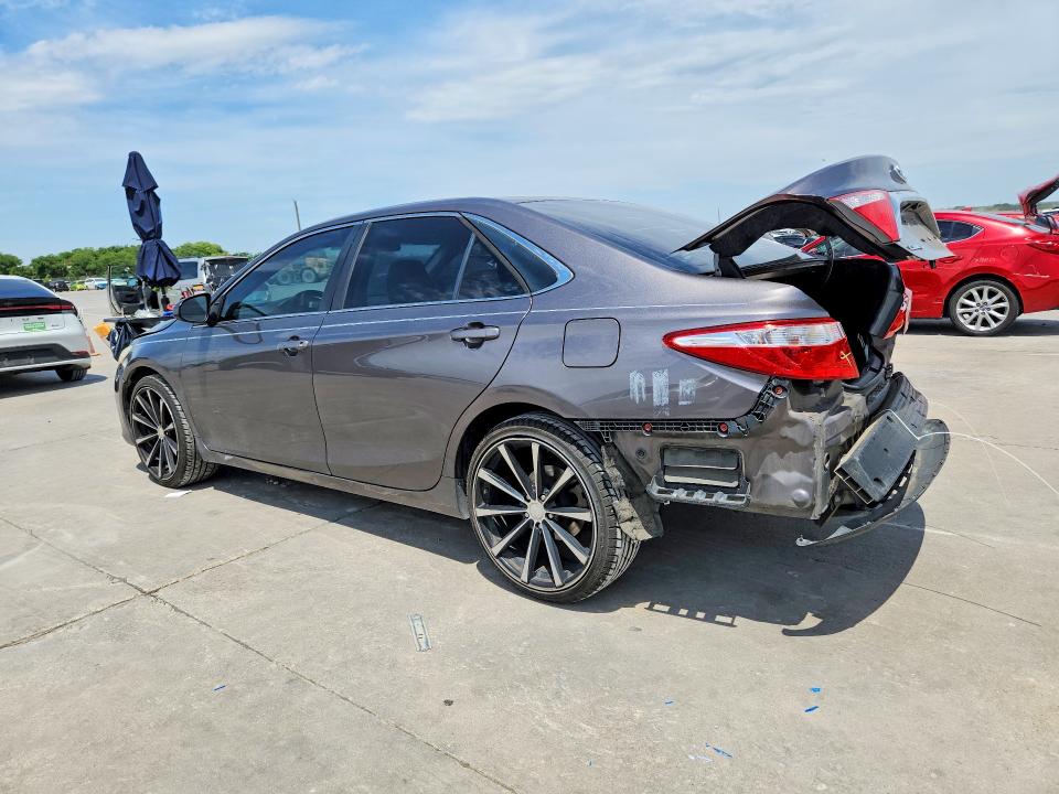2015 Toyota Camry VIN 4T4BF1FK5FR457587 COPART salvage auction — REAR END, Tx - Certificate Of Title, sold $2,700 on 2026-07-02 (photo 2)