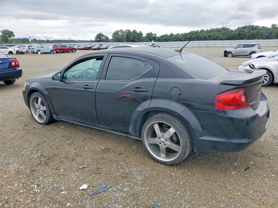 2013 Dodge Avenger VIN 1C3CDZAB8DN645398 COPART salvage auction — MECHANICAL, Ca - Dis/Dlr/Exp Only Clean Title, sold $50 on 2026-07-10 (photo 2)