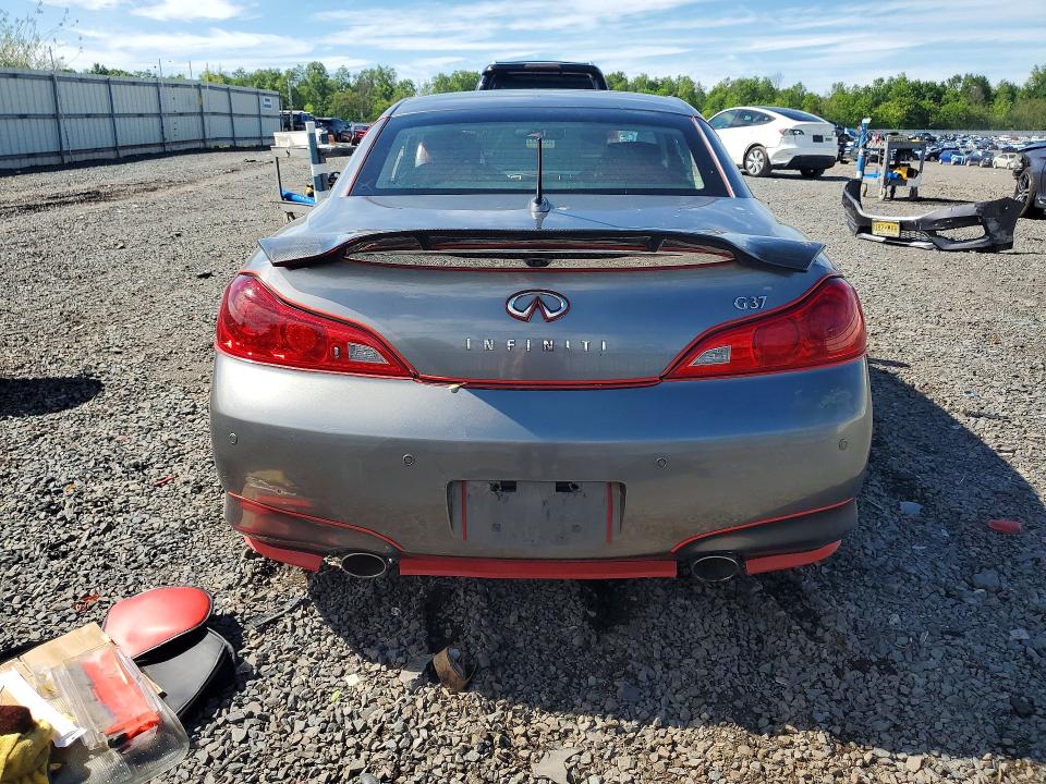2010 Infiniti G VIN JN1CV6FE1AM350982 COPART salvage auction — FRONT END, Nj - Cert Of Title-Salvage, sold $675 on 2026-07-21 (photo 6)