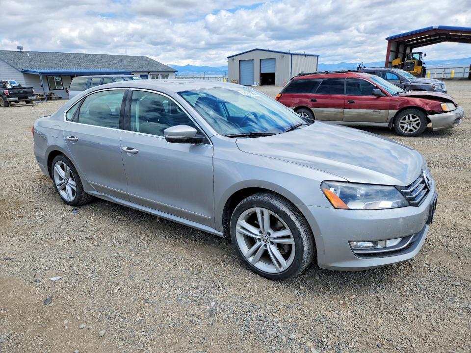 2013 Volkswagen Passat VIN 1VWCN7A31DC139510 COPART salvage auction — REAR END, Mt - Salvage Certificate Of A Vehic, sold $2,850 on 2026-07-28 (photo 4)