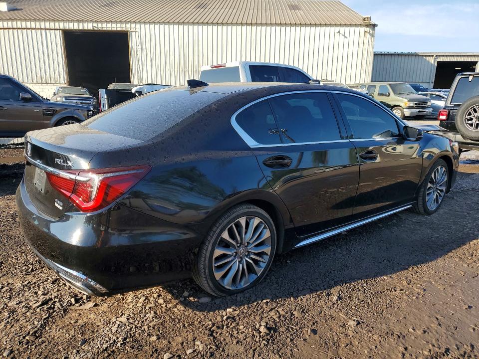 2018 Acura RLX VIN JH4KC1F58JC000934 COPART salvage auction — FRONT END, Pa - Certificate Of Salvage, sold $5,000 on 2026-07-08 (photo 3)
