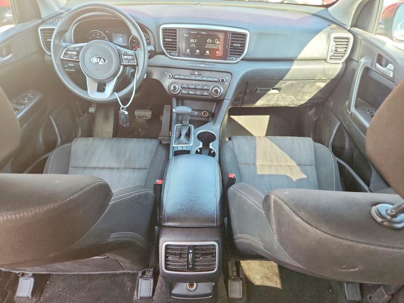 2021 Kia Sportage VIN KNDPM3AC4M7864849 COPART salvage auction — SIDE, Tx - Salvage Vehicle Title, sold $2,900 on 2026-07-15 (photo 8)