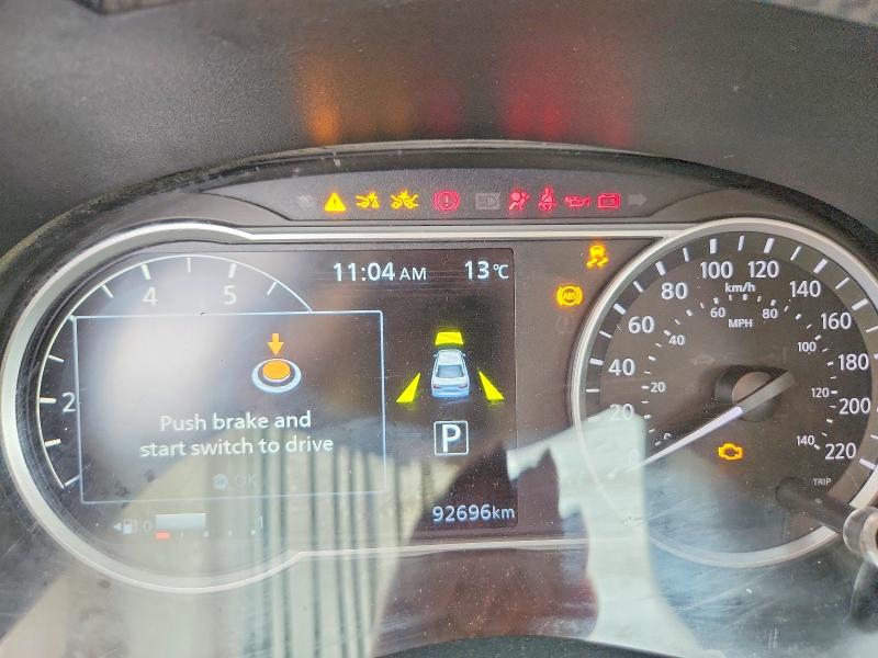 2021 Nissan Versa VIN 3N1CN8EV3ML864179 COPART salvage auction — FRONT END, Ab - Bos - Salvage, sold $850 on 2026-07-09 (photo 9)