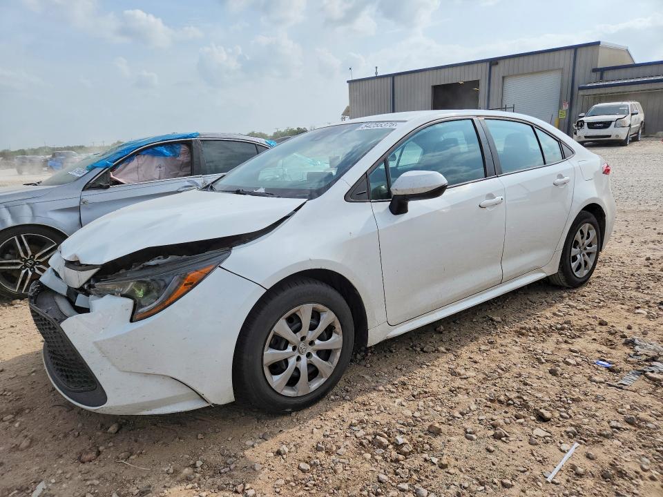 2022 Toyota Corolla VIN 5YFEPMAE1NP331363 COPART salvage auction — FRONT END, Tx - Certificate Of Title, sold $9,000 on 2026-07-23 (photo 1)