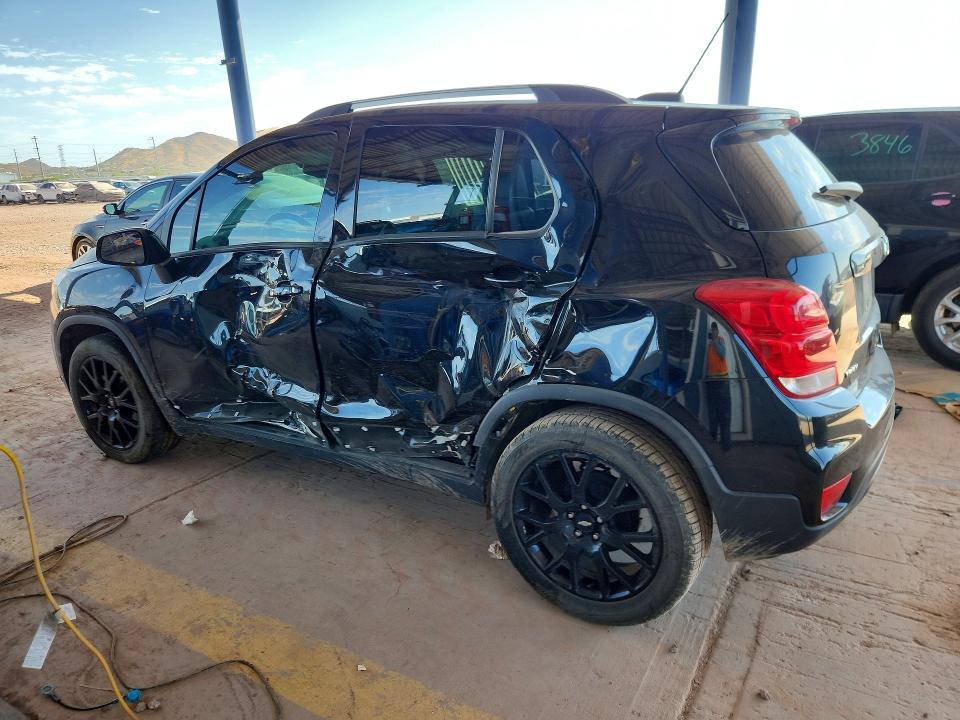 2021 Chevrolet Trax VIN KL7CJLSB8MB336027 COPART salvage auction — SIDE, Az - Cert Of Title - Salvage, sold $2,250 on 2026-07-02 (photo 2)