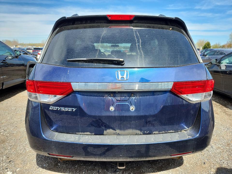 2016 Honda Odyssey VIN 5FNRL5H43GB502189 COPART salvage auction — UNDERCARRIAGE, On - Permit Salvage, sold $2,700 on 2026-07-02 (photo 6)