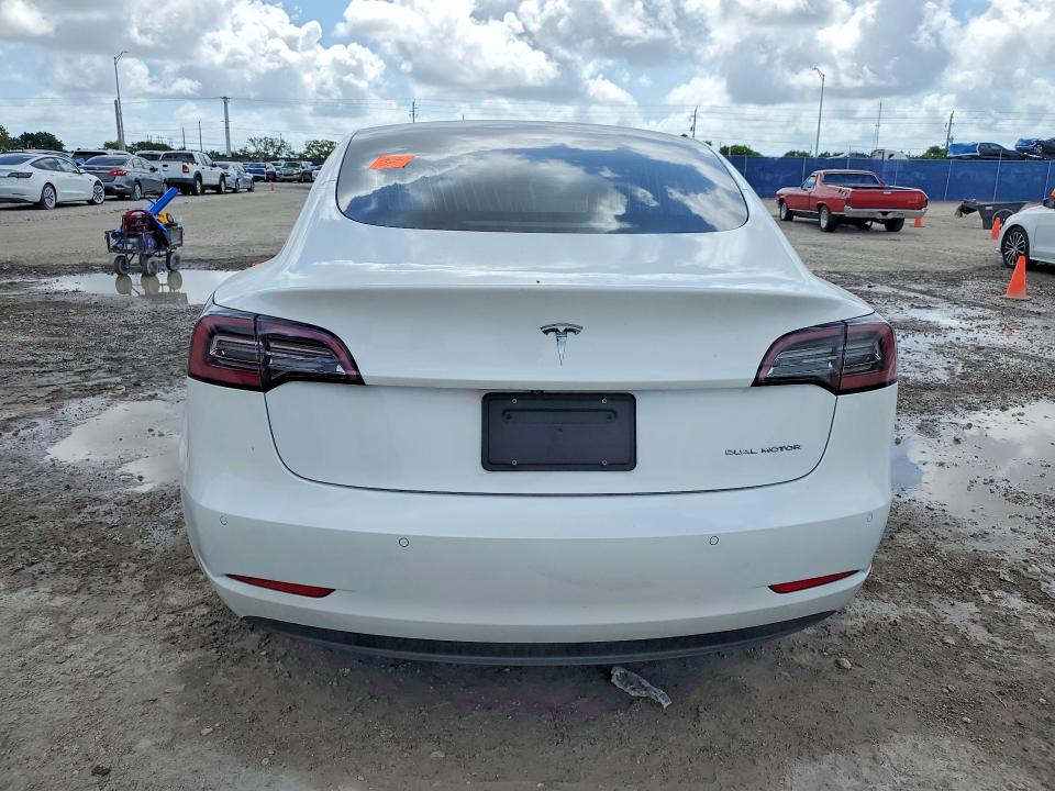 2020 Tesla Model 3 VIN 5YJ3E1EB4LF795638 COPART salvage auction — FRONT END, Fl - Cert Of Title Slvg Rebuildable, sold $15 on 2026-07-29 (photo 6)
