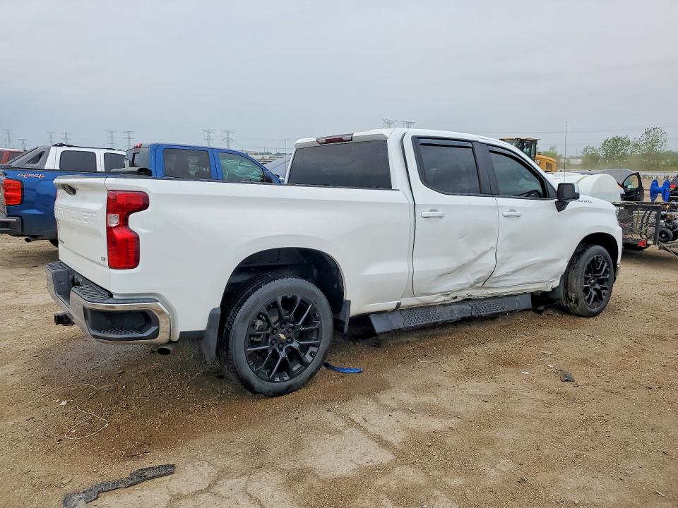 2021 Chevrolet Silverado VIN 1GCUYDETXMZ183333 COPART salvage auction — SIDE, Il - Salvage Certificate, sold $13,000 on 2026-07-09 (photo 3)