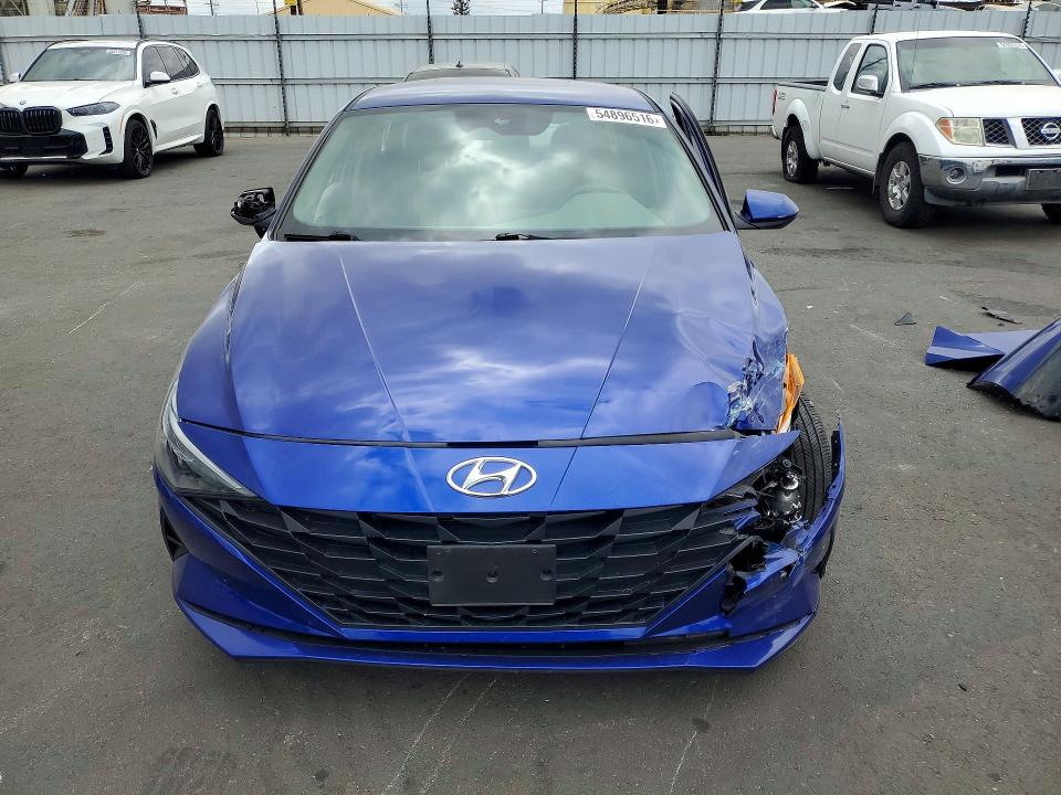 2023 Hyundai Elantra VIN KMHLM4AJ0PU083959 COPART salvage auction — REAR END, Ca - Salvage Certificate, sold $575 on 2026-07-13 (photo 5)