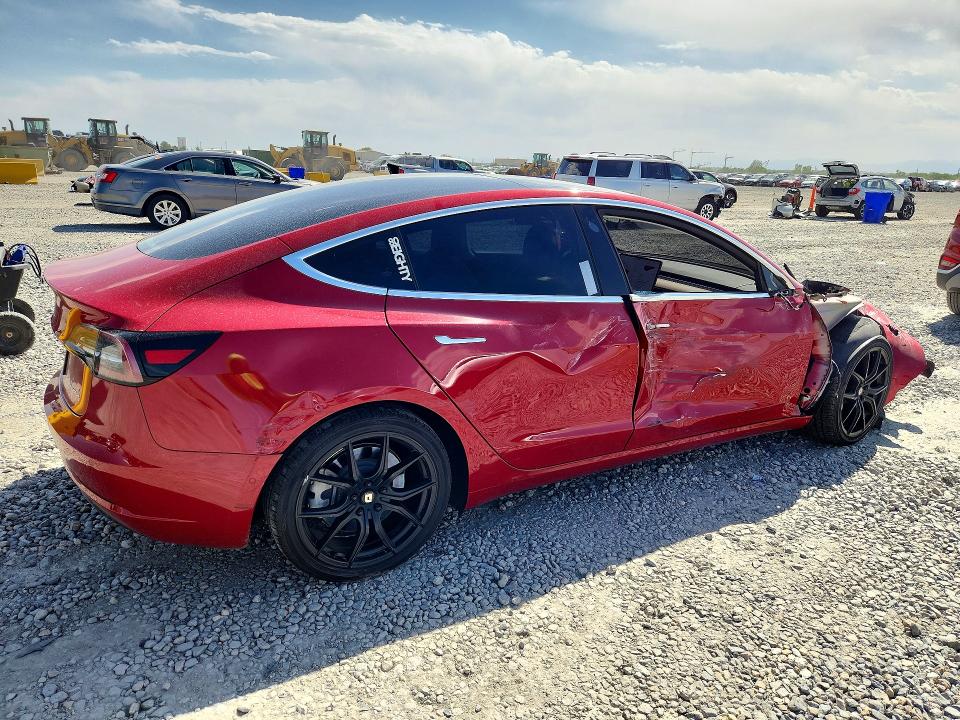 2020 Tesla Model 3 VIN 5YJ3E1EB1LF801282 COPART salvage auction — FRONT END, Co - Public - Salvage Title, sold $4,600 on 2026-07-16 (photo 3)