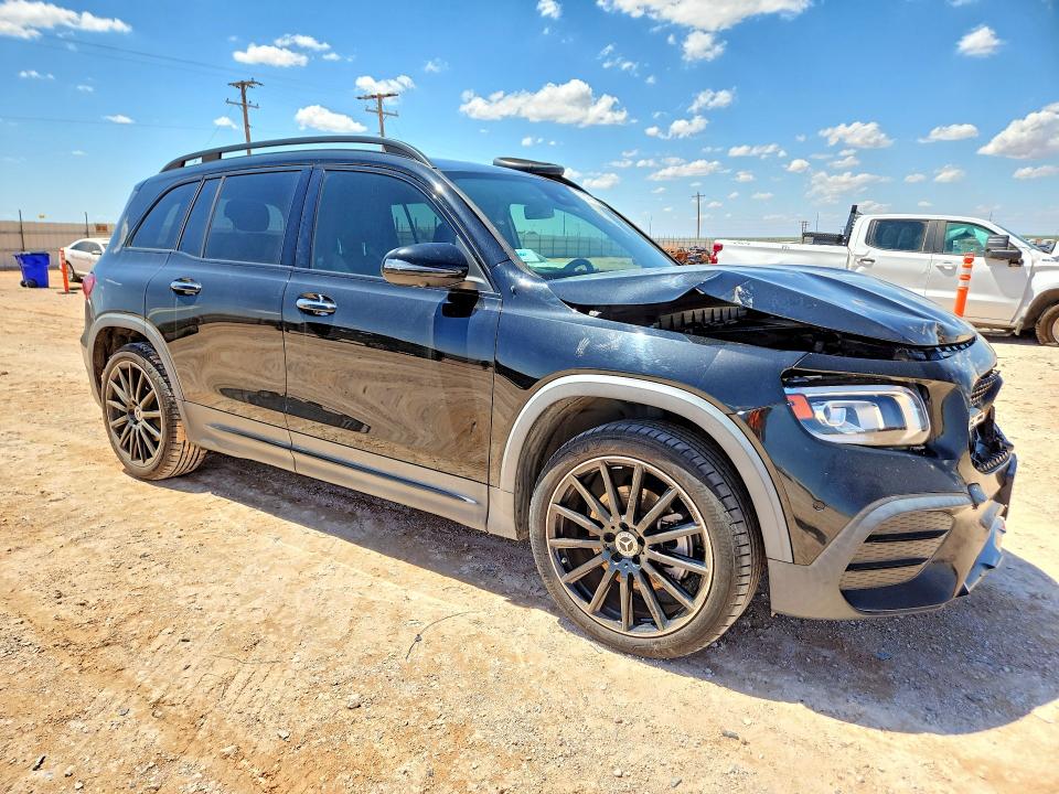 2022 Mercedes-benz Glb VIN W1N4M4GBXNW183635 COPART salvage auction — FRONT END, Tx - Salvage Vehicle Title, sold $12,300 on 2026-07-15 (photo 4)