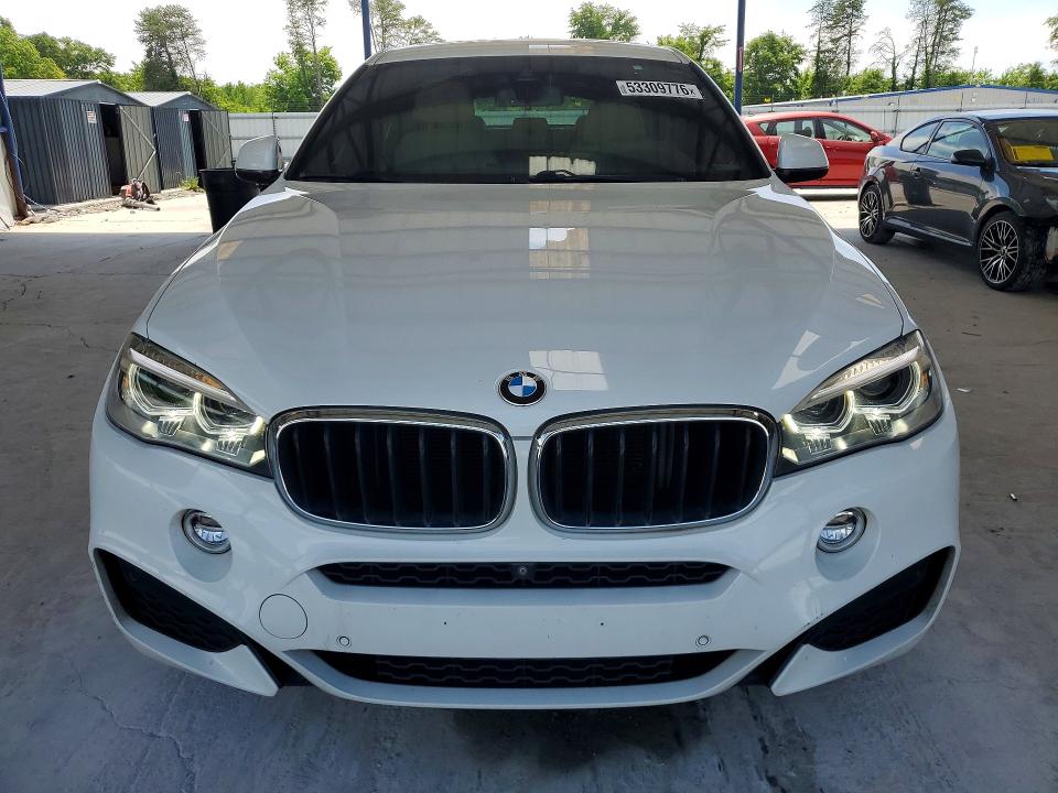 2018 BMW X6 VIN 5UXKU0C53J0G80953 COPART salvage auction — MINOR DENT/SCRATCHES, Ga - Certificate Of Title (P), sold $10,500 on 2026-07-16 (photo 5)