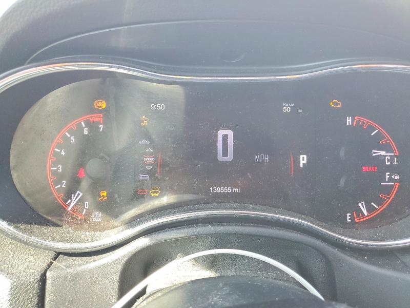 2017 Dodge Durango VIN 1C4RDHEG3HC680793 COPART salvage auction — FRONT END, Tx - Nonrepairable Title, sold $2,150 on 2026-07-02 (photo 9)