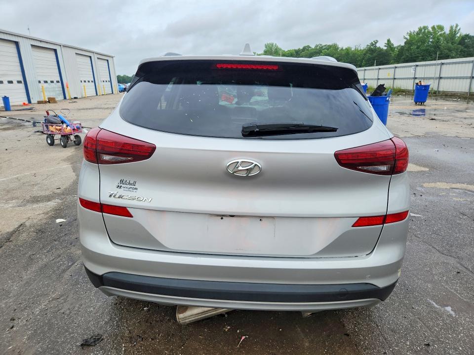 2021 Hyundai Tucson VIN KM8J33AL5MU305915 COPART salvage auction — FRONT END, AL - CERT OF TITLE-SALVAGE TITLE, sold $400 on 2026-07-02 (photo 6)