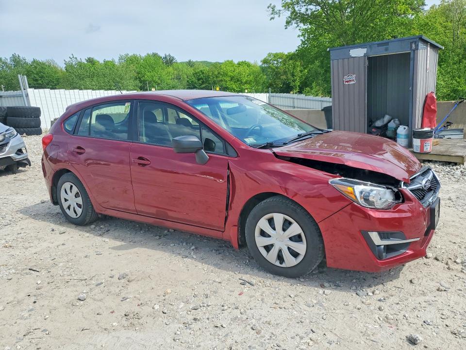 2015 Subaru Impreza VIN JF1GPAA6XF8251322 COPART salvage auction — FRONT END, Ma - Cert Of Title-Reconstrctd Coll, sold $200 on 2026-07-29 (photo 4)