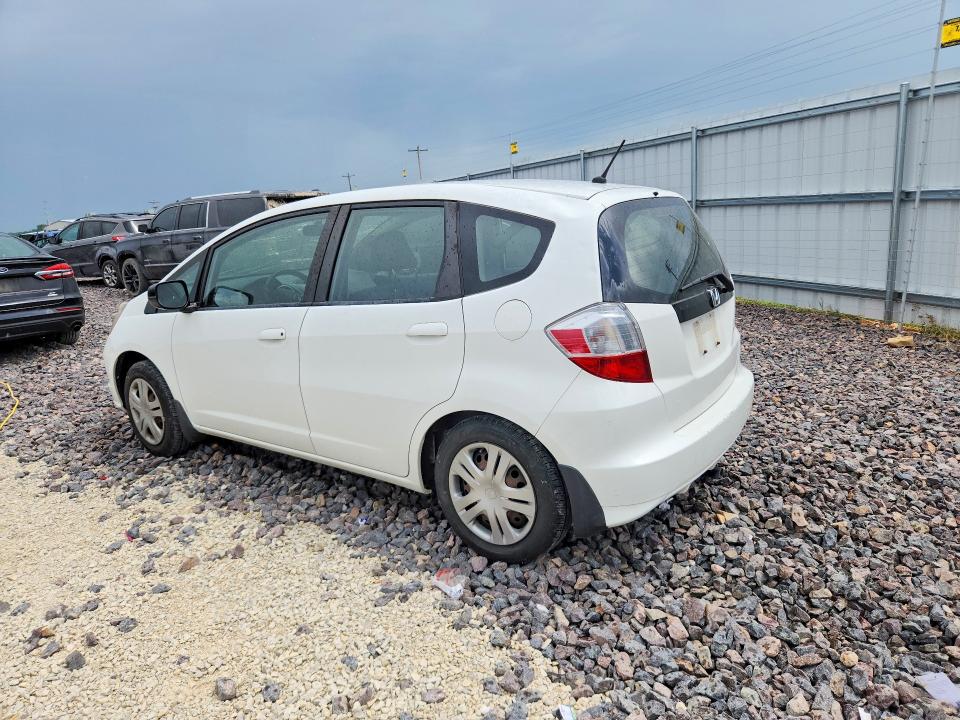 2010 Honda Fit VIN JHMGE8G26AC010455 COPART salvage auction — HAIL, Mo - Salvage Certificate Of Title, sold $3,100 on 2026-07-15 (photo 2)