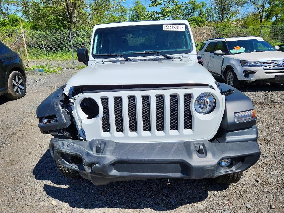 2023 Jeep Wrangler / VIN 1C4HJXAG8PW558660 COPART salvage auction — FRONT END, Nj - Cert Of Title-Salvage, sold $11,800 on 2026-07-30 (photo 5)