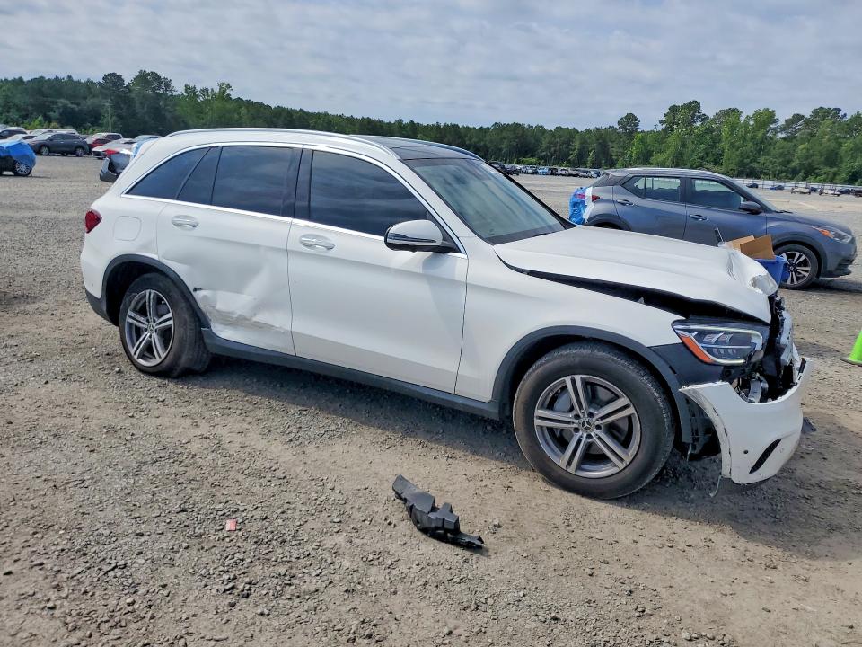 2022 Mercedes-benz Glc VIN W1N0G8DB5NG033797 COPART salvage auction — FRONT END, Nc - Salvage Certificate Of Title, sold $8,500 on 2026-07-20 (photo 4)