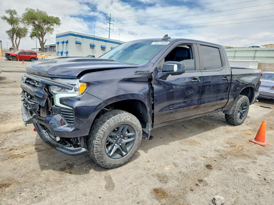2023 Chevrolet Silverado VIN 3GCUDFED0PG197620 COPART salvage auction — FRONT END, Nm - Cert Of Title-Salvage, sold $14,400 on 2026-07-30 (photo 1)