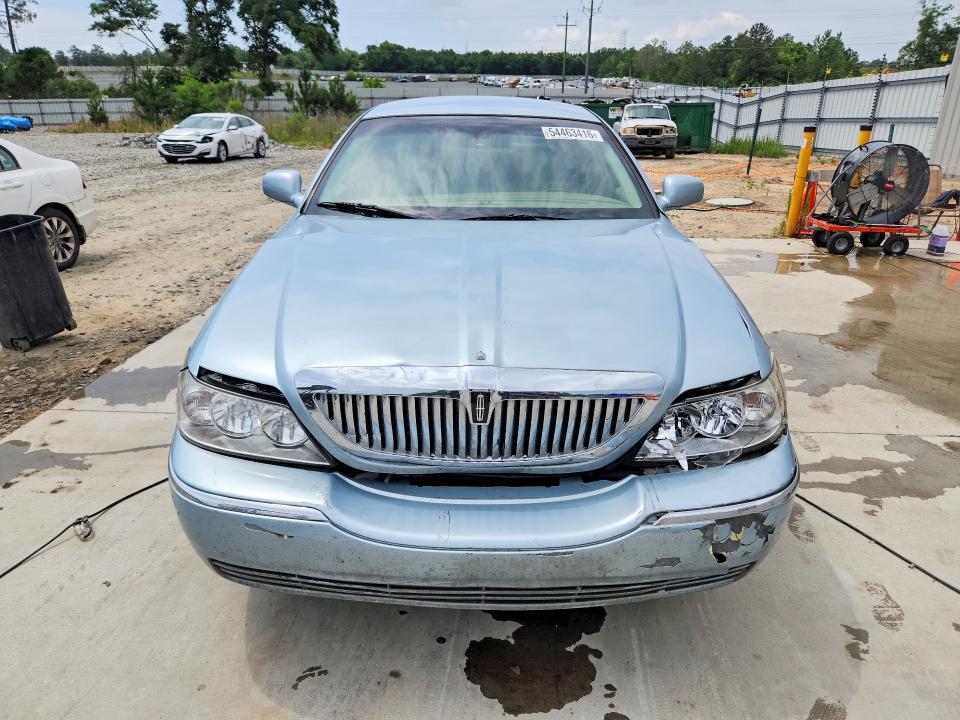2009 Lincoln TOWN CAR VIN 2LNHM82V69X622739 COPART salvage auction — FRONT END, Ga - Cert Of Title-Salvage, sold $475 on 2026-07-09 (photo 5)