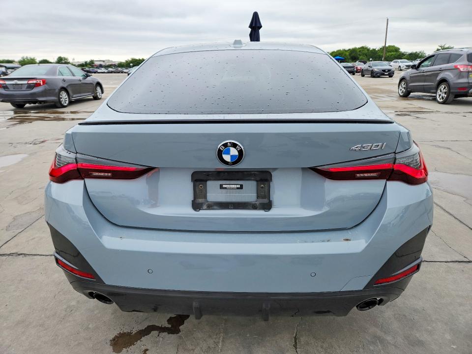 2023 BMW 4er VIN WBA63AV08PFN30284 COPART salvage auction — FRONT END, Tx - Certificate Of Title, sold $12,400 on 2026-07-23 (photo 6)