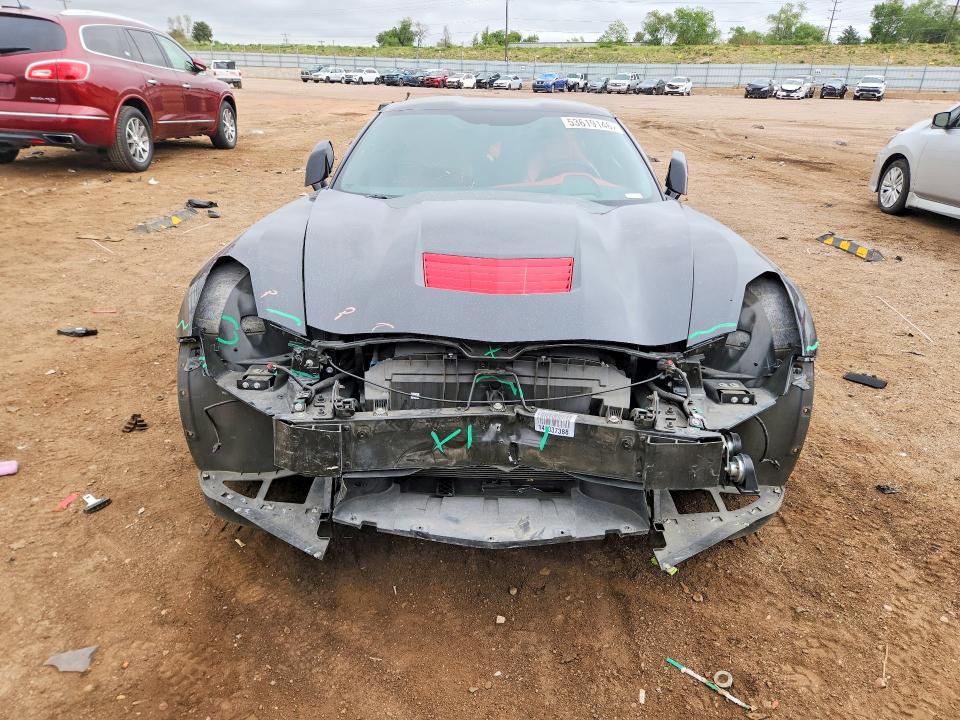 2014 Chevrolet Corvette VIN 1G1YF2D72E5131602 COPART salvage auction — FRONT END, Co - Salvage Title, sold $18,700 on 2026-08-26 (photo 5)