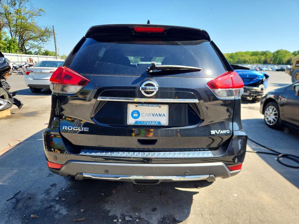 2019 Nissan Rogue VIN JN8AT2MV8KW379640 COPART salvage auction — FRONT END, Nj - Cert Of Title-Salvage, sold $2,000 on 2026-07-28 (photo 6)