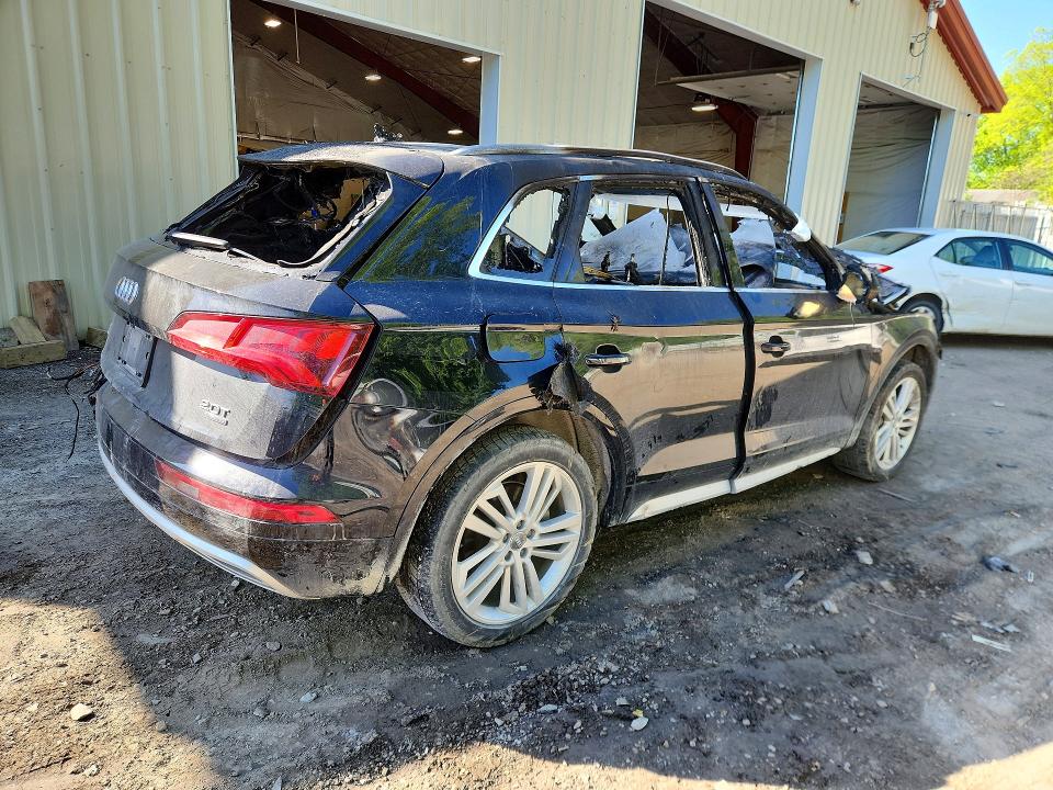 2018 Audi Q5 VIN WA1BNAFY8J2051193 COPART salvage auction — BURN, Vt - Cert Of Title-Parts Only Salva, sold $200 on 2026-07-27 (photo 3)