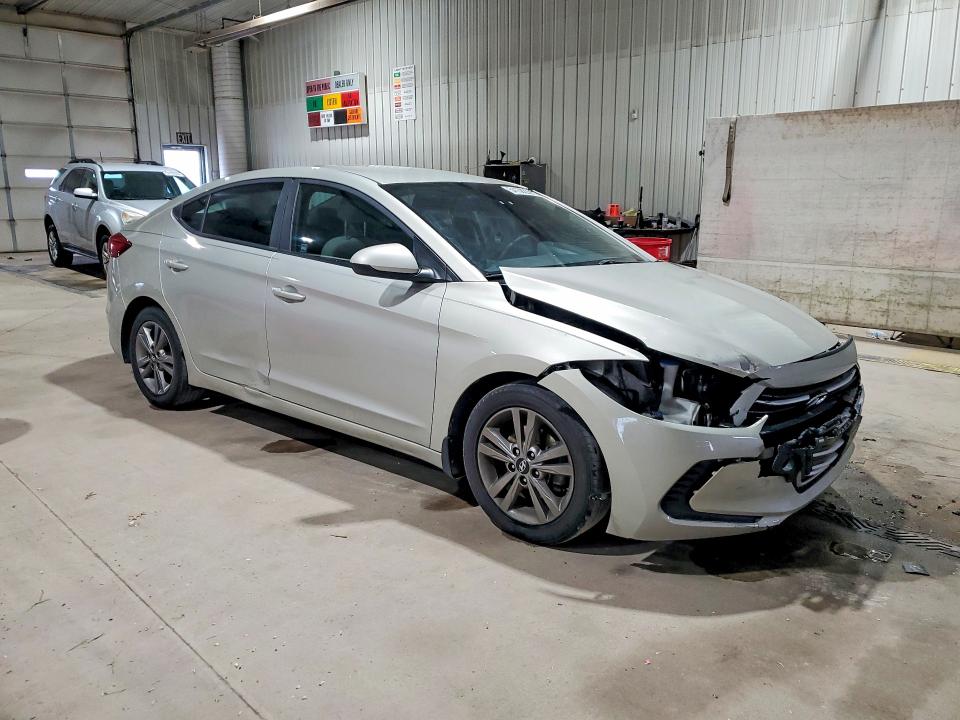 2017 Hyundai Elantra VIN 5NPD84LF5HH104113 COPART salvage auction — FRONT END, Pa - Certificate Of Salvage, sold $1,600 on 2026-07-02 (photo 4)