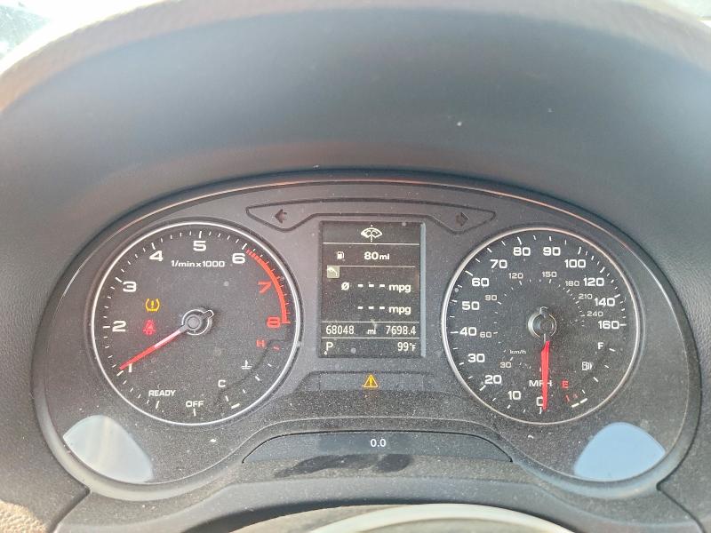 2018 Audi A3 VIN WAUB8GFF4J1012103 COPART salvage auction — FRONT END, ID - SALVAGE CERTIFICATE OF TITLE, sold $550 on 2026-07-24 (photo 9)
