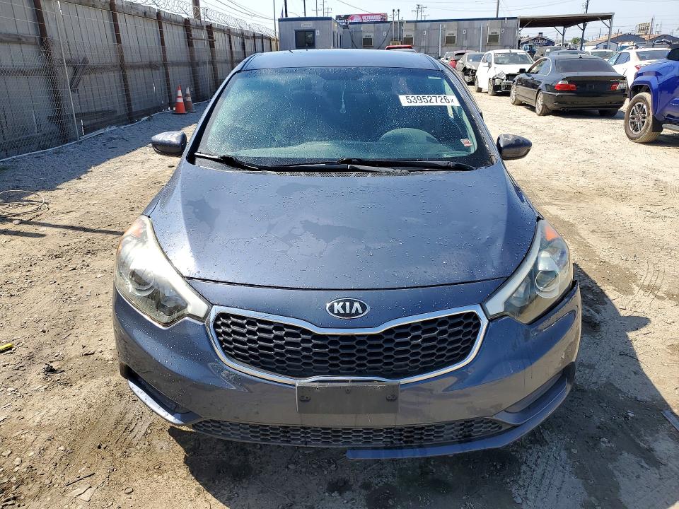 2016 Kia VIN KNAFK4A65G5609240 COPART salvage auction — SIDE, CA - SALVAGE CERTIFICATE, sold $675 on 2026-07-02 (photo 5)