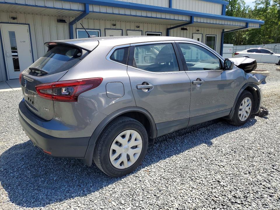 2020 Nissan Rogue VIN JN1BJ1CW9LW371478 COPART salvage auction — FRONT END, Nc - Salvage Certificate Of Title, sold $1,850 on 2026-07-09 (photo 3)