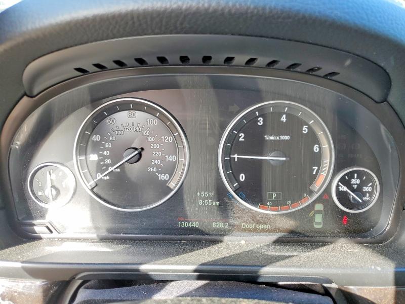 2012 BMW 5er VIN WBAFU7C53CDU59631 COPART salvage auction — FRONT END, Md - Cert Of Salvage > 75% Damage, sold $2,100 on 2026-07-09 (photo 9)