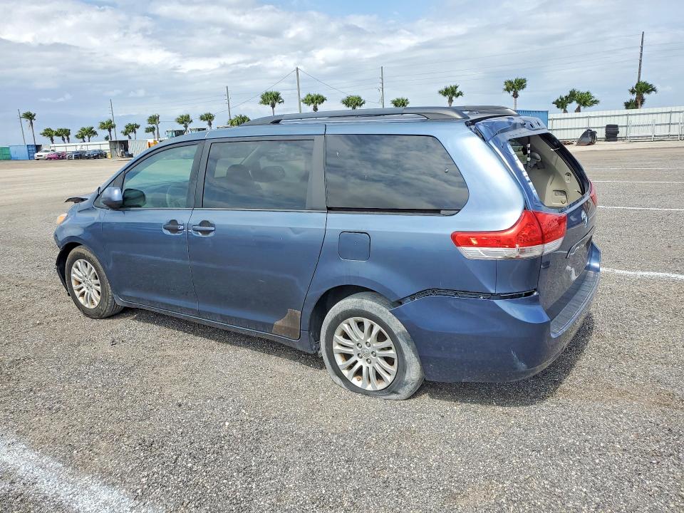 2014 Toyota Sienna VIN 5TDYK3DC2ES508123 COPART salvage auction — FRONT END, Fl - Cert Of Title Slvg Rebuildable, sold $2,700 on 2026-07-27 (photo 2)