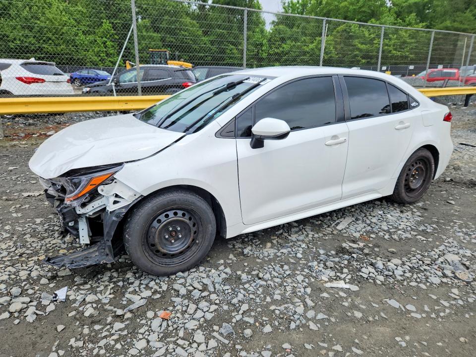 2020 Toyota Corolla VIN JTDEPRAE8LJ035206 COPART salvage auction — FRONT END, Md - Cert Of Salvage > 75% Damage, sold $3,050 on 2026-07-31 (photo 1)
