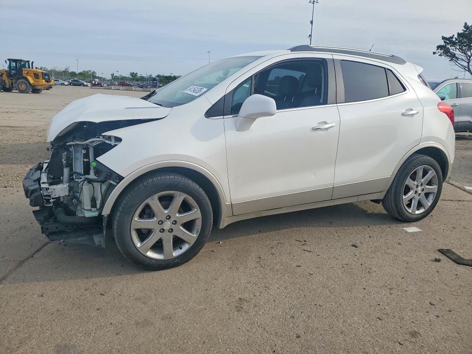 2013 Buick Encore VIN KL4CJCSB8DB094465 COPART salvage auction — FRONT END, Mi - Certificate Of Title, sold $1,400 on 2026-07-07 (photo 1)
