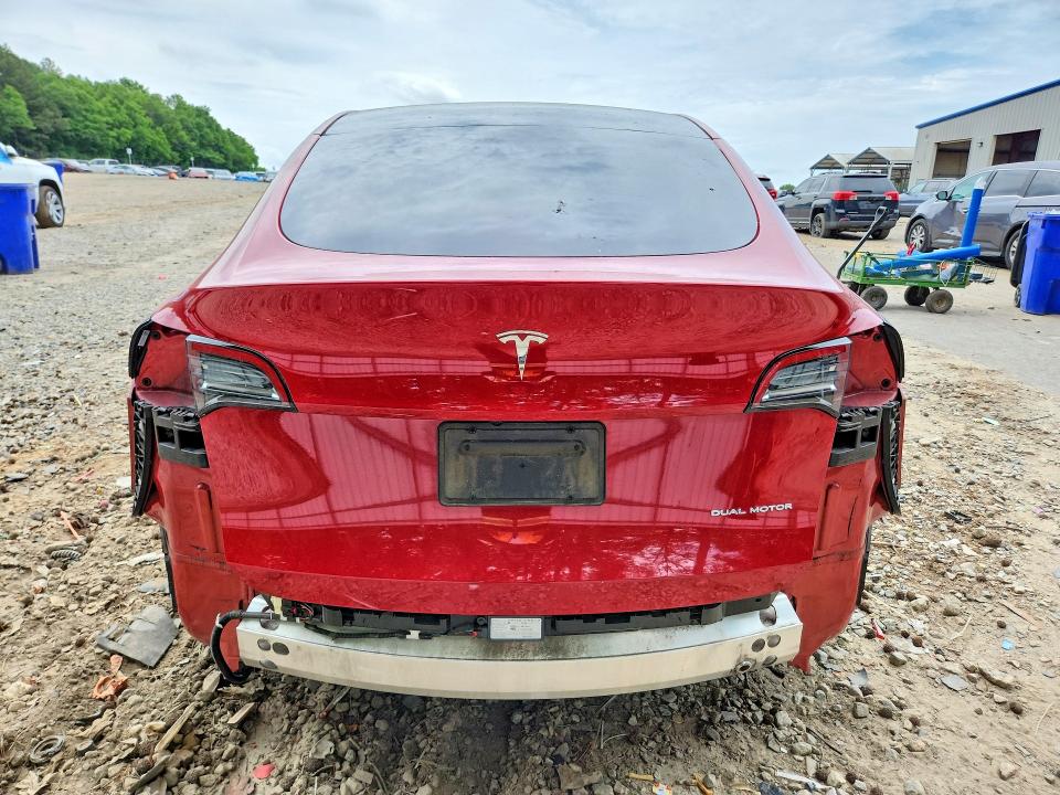 2023 Tesla Model y VIN 7SAYGDEE7PA160043 COPART salvage auction — FRONT END, Fl - Cert Of Title Slvg Rebuildable, sold $10,700 on 2026-07-31 (photo 6)