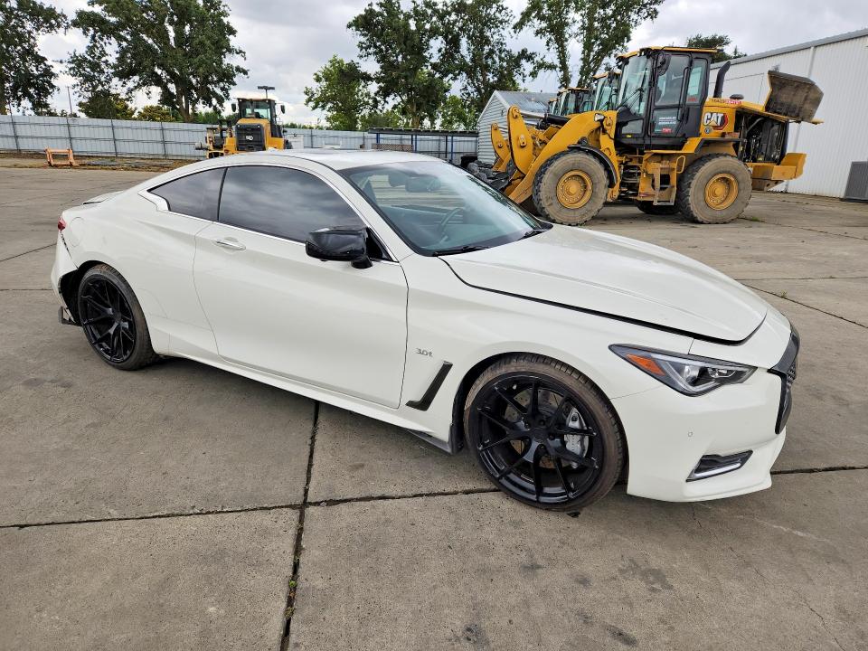 2017 Infiniti Q60 VIN JN1EV7EK7HM362988 COPART salvage auction — SIDE, Ca - Salvage Certificate, sold $1,300 on 2026-07-20 (photo 4)