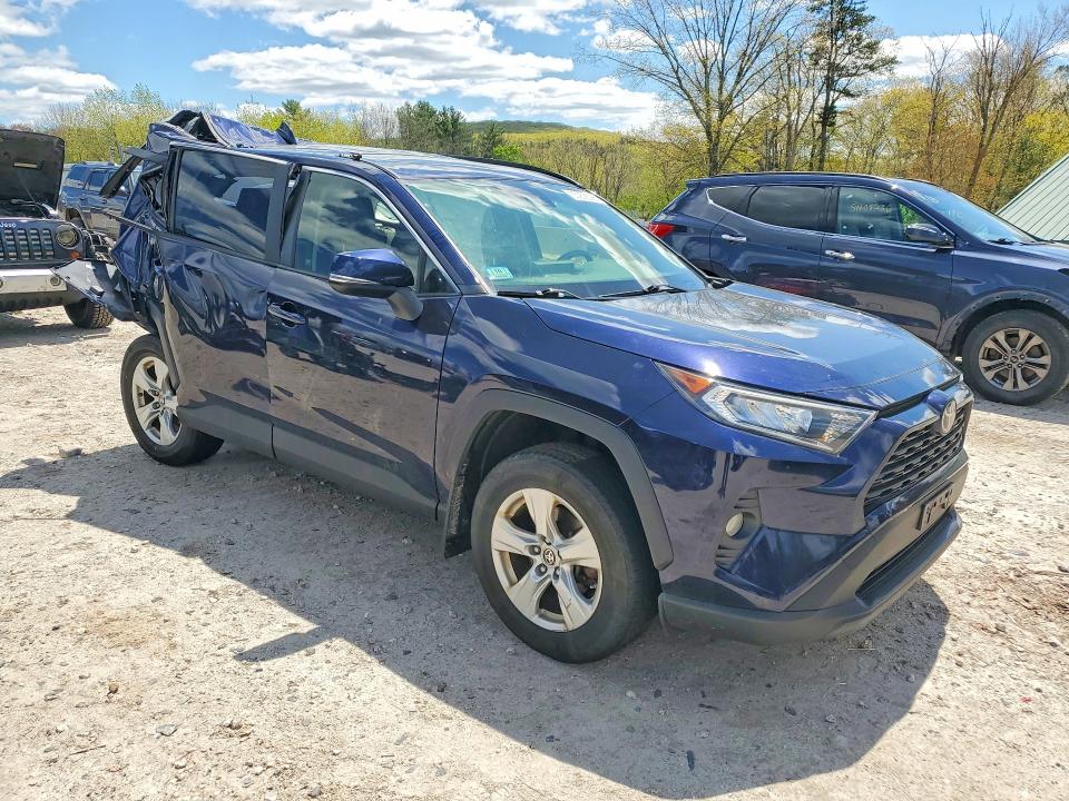 2019 Toyota VIN JTMP1RFV3KD043939 COPART salvage auction — REAR END, Ma - Cert Of Title-Salvage, sold $6,300 on 2026-07-15 (photo 4)