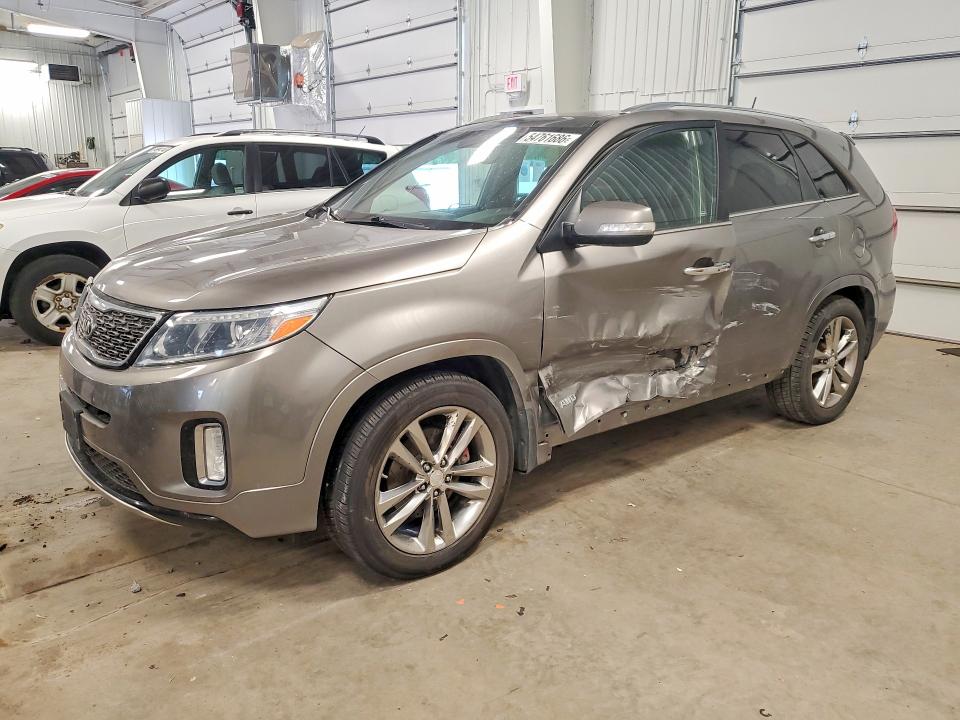 2015 Kia Carnival VIN 5XYKWDA78FG641815 COPART salvage auction — SIDE, Mn - Cert Of Title-Prior Salvage, sold $1,600 on 2026-07-07 (photo 1)
