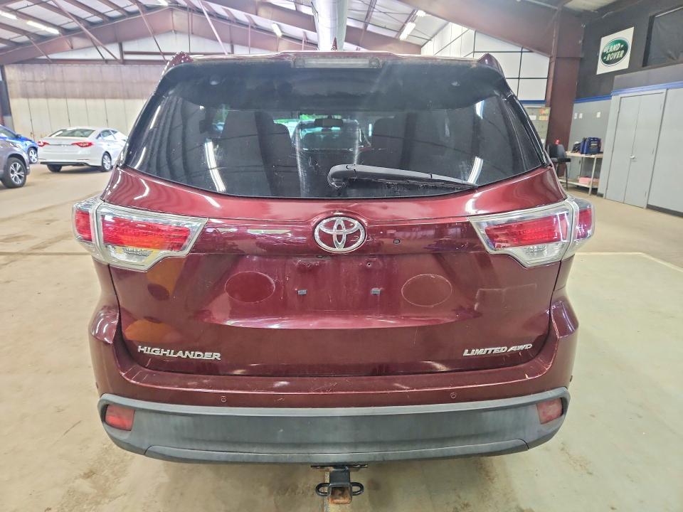 2014 Toyota Highlander VIN 5TDDKRFH1ES008917 COPART salvage auction — SIDE, Ma - Certificate Of Title (P), sold $12,500 on 2026-07-17 (photo 6)