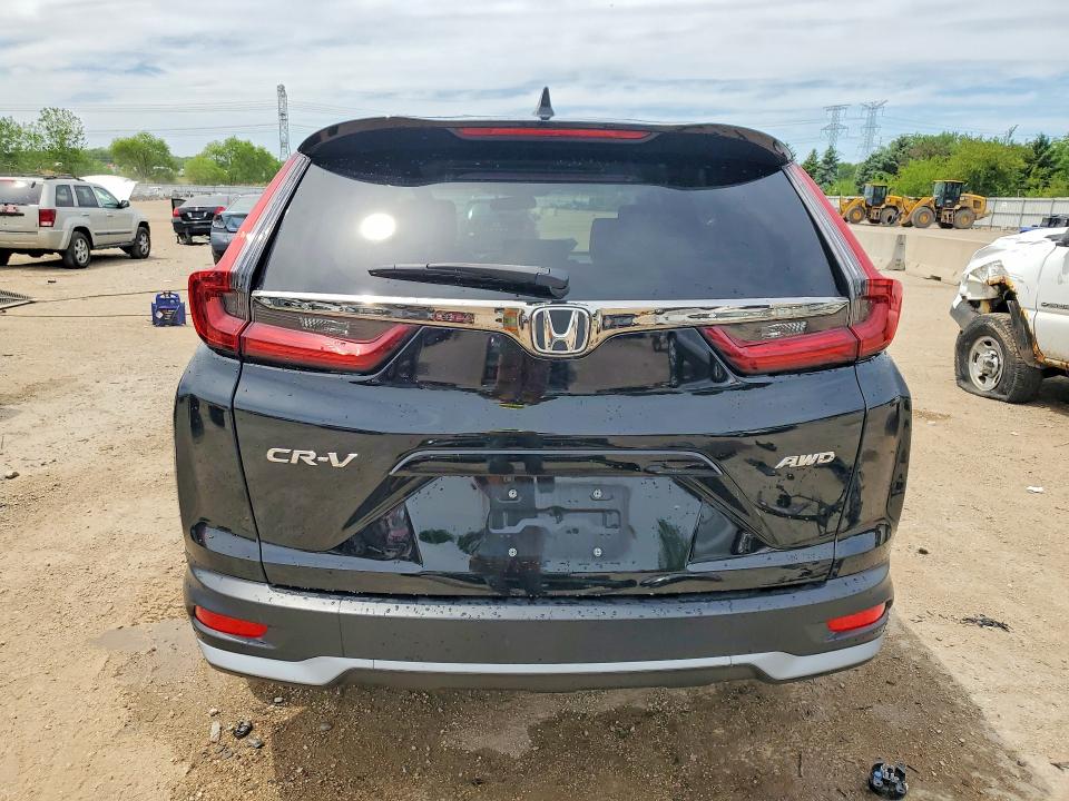2022 Honda Cr-v VIN 2HKRW2H52NH652050 COPART salvage auction — FRONT END, Wi - Cert Of Title-Salvage Vehicle, sold $8,200 on 2026-07-30 (photo 6)